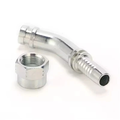 Bộ chuyển đổi ống thủy lực JIC Nữ Khuỷu tay 45 độ Phụ kiện ống nữ Đầu nối ống